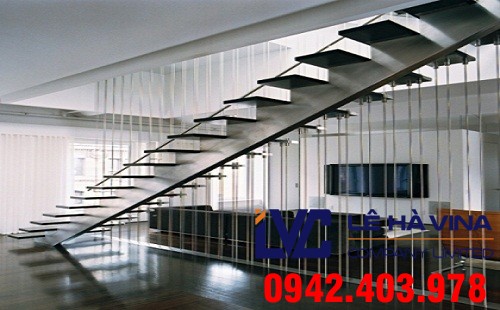 Cầu thang dây cáp, Lê Hà Vina, Cáp làm cầu thang, Dây cáp treo cầu thang, Cầu thang