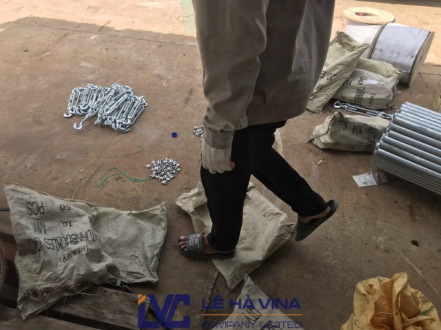 Cáp inox 304, Cung cấp cáp inox 304, Ma ní, Tăng đơ, Công ty Lê Hà Vina, Cáp inox và phụ kiện