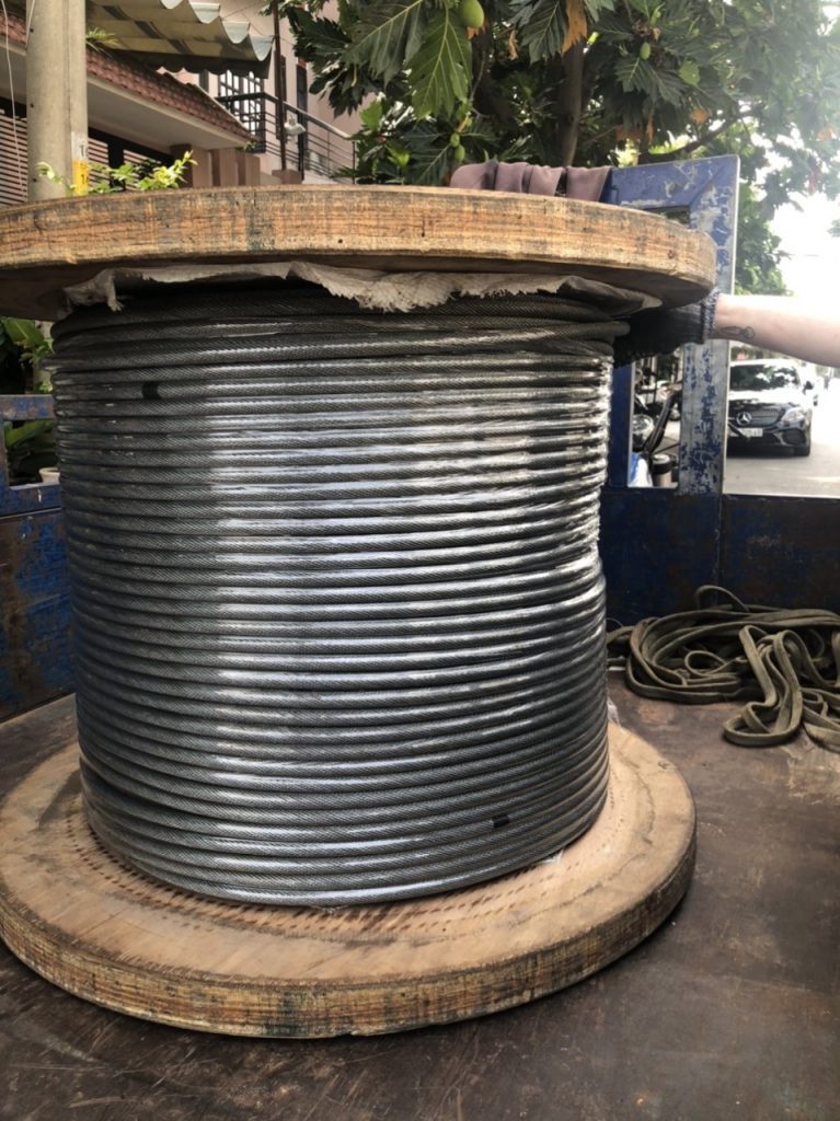 cáp thép, cáp chống xoắn, cáp thép chống xoắn, báo giá cáp chống xoắn