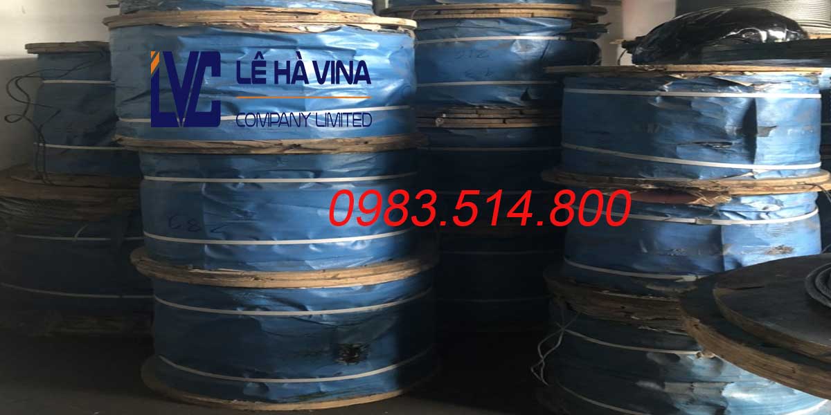 Cáp thép mạ kẽm trong kho Lê Hà