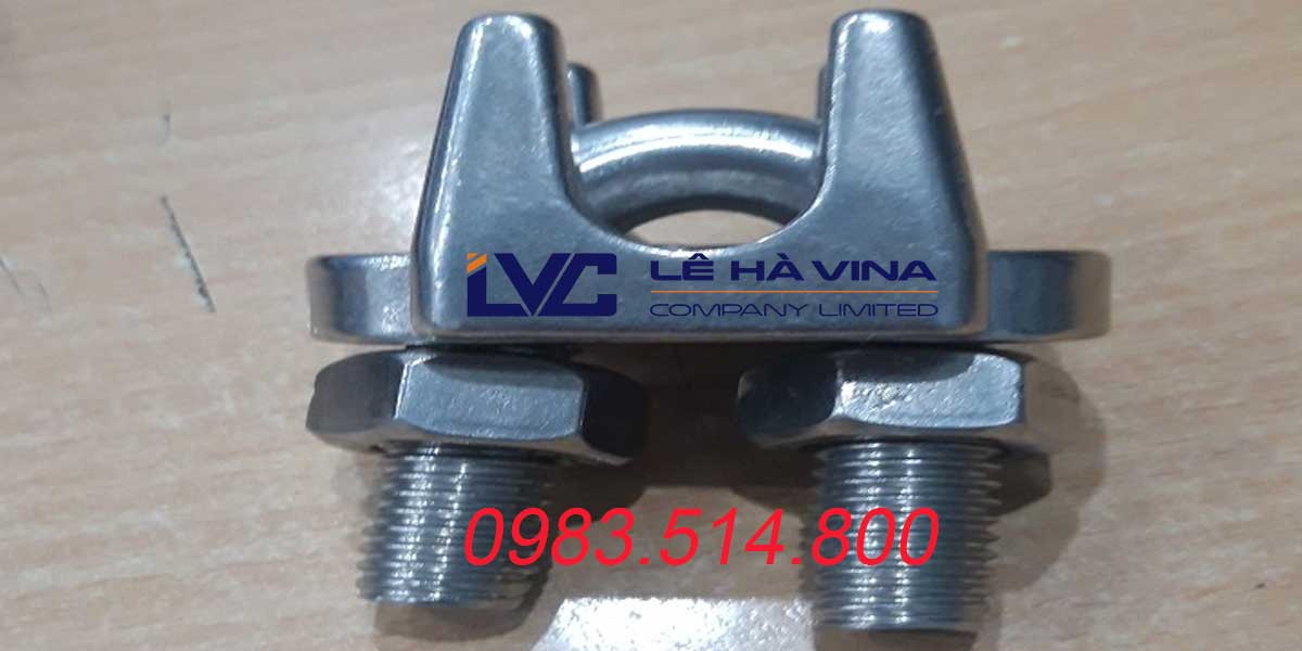 Ốc siết cáp có tên tiếng anh là Wire Rope Clips